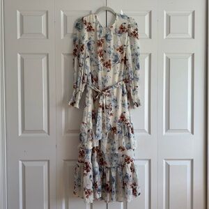 Floral Long Sleeve Dress